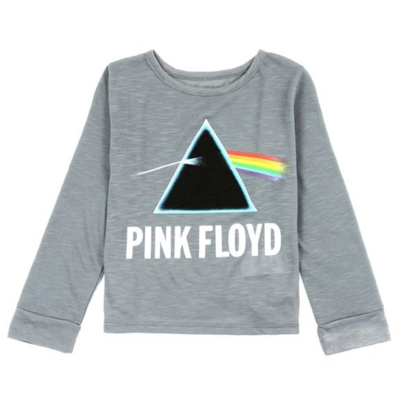 Girls Long Sleeve Top Pink Floyd Toddler Dark Side of the Moon Sizes 2T 3T 4T - Picture 1 of 1